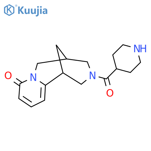 11-(Piperidine-4-carbonyl)-7,11-diazatricyclo[7.3.1.0,2,7]trideca-2,4-dien-6-one structure