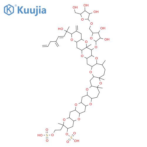 Yessotoxin; 32-O-[β-L-Arabinofuranosyl-(1→5)-β-L-arabinofuranoside] structure