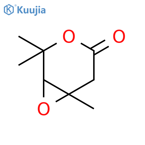 2,2,6-trimethyl-3,7-dioxabicyclo[4.1.0]heptan-4-one structure