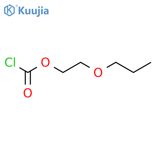 2-propoxyethyl chloroformate structure