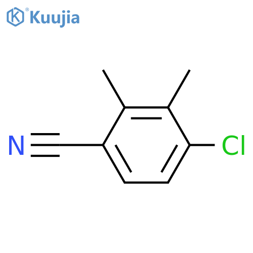 4-Chloro-2,3-dimethylbenzonitrile structure