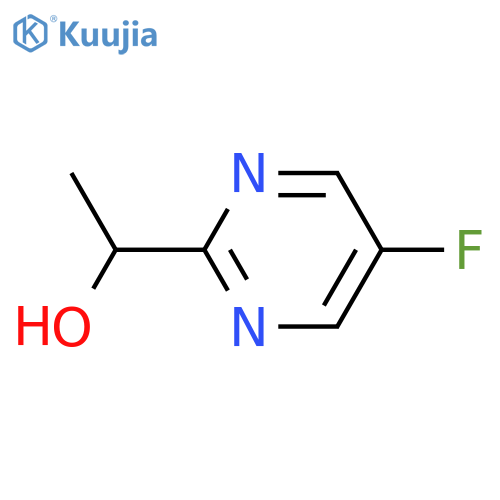 1-(5-Fluoropyrimidin-2-yl)ethanol structure