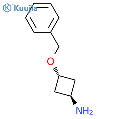 trans-3-(Benzyloxy)cyclobutanamine structure
