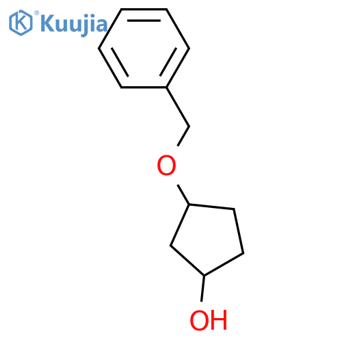 3-(Benzyloxy)cyclopentan-1-ol structure