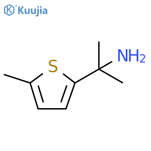 2-(5-methylthiophen-2-yl)propan-2-amine structure