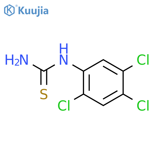1-(2,4,5-Trichlorophenyl)-2-thiourea structure