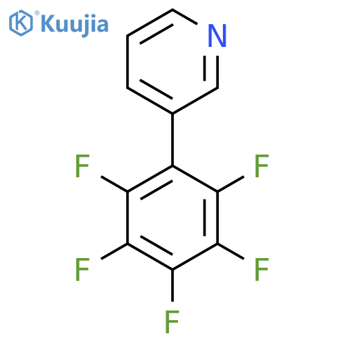 3-(Pentafluorophenyl)pyridine structure