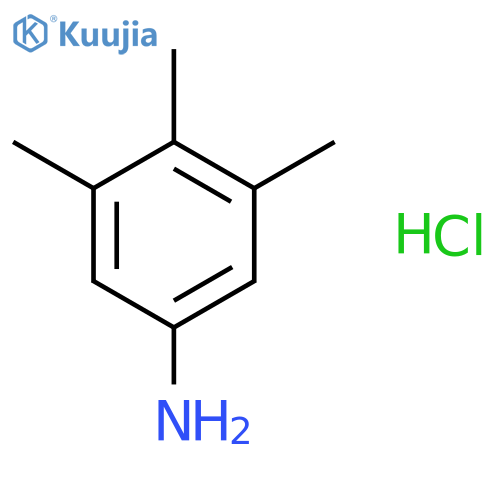 3,4,5-Trimethylaniline hydrochloride structure