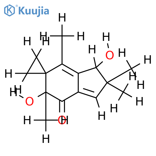 (3'S,6'R)-2',3'-Dihydro-2',2',4',6'-tetramethylspiro(cyclopropane-1,5'-[5H]inden)-7'(6'H)-one structure