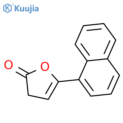 5-(NAPHTHALEN-1-YL)FURAN-2(3H)-ONE structure