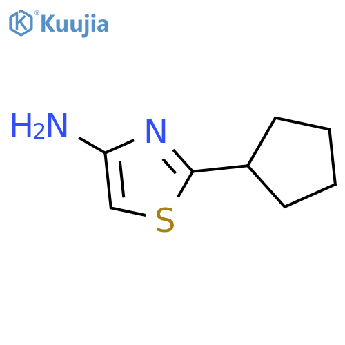 2-Cyclopentylthiazol-4-amine structure