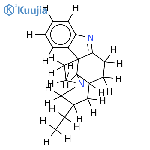(+)-20R-1,2-dehydro-Psi-aspidospermidine structure