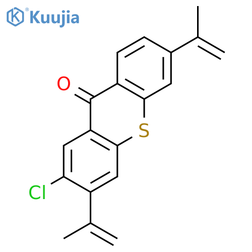 2-Chloro-3,6-di(prop-1-en-2-yl)-9H-thioxanthen-9-one structure