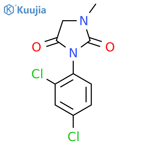 3-(2,4-Dichlorophenyl)-1-methylimidazolidine-2,4-dione structure
