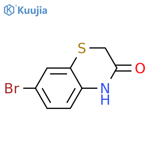7-Bromo-2H-1,4-benzothiazin-3(4H)-one structure