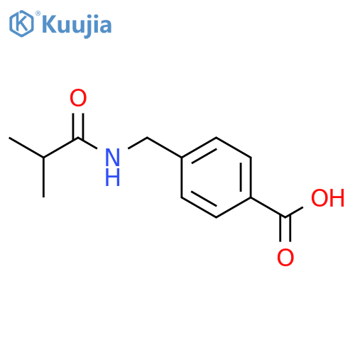 4-(isobutyrylamino)methylbenzoic Acid structure