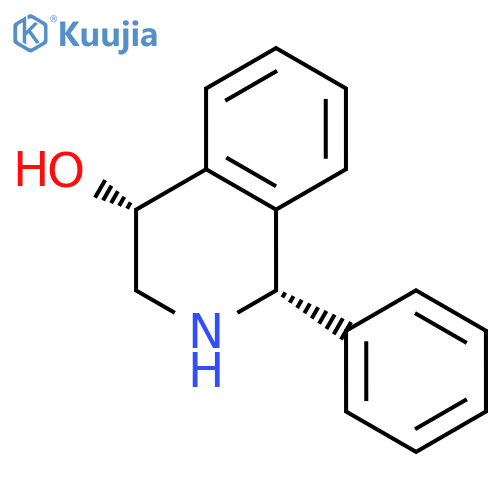 4-Isoquinolinol, 1,2,3,4-tetrahydro-1-phenyl-, cis- structure