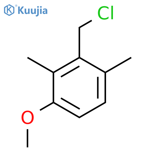 2,6-Dimethyl-3-methoxybenzyl chloride structure