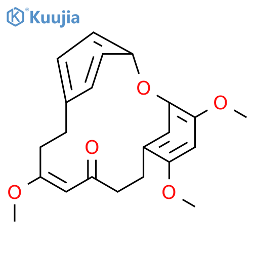 (11E)-4,6,12-Trimethoxy-2-oxatricyclo[13.2.2.13,7]icosa-3,5,7(20),11,15,17(1),18-heptaen-10-one structure