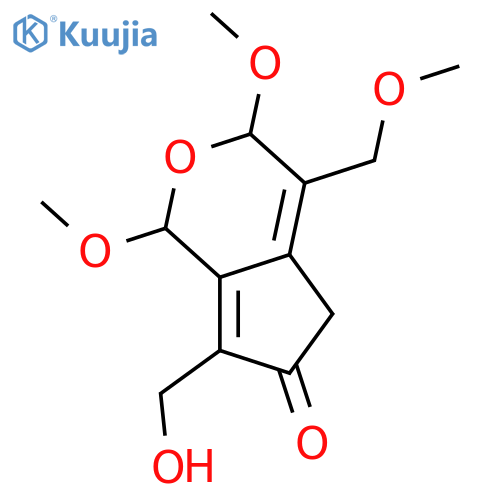 1,3,10,11-Tetrahydroxy-4,8-iridadien-7-one; (1β,3α)-form, 1,3,11-Tri-Me ether structure
