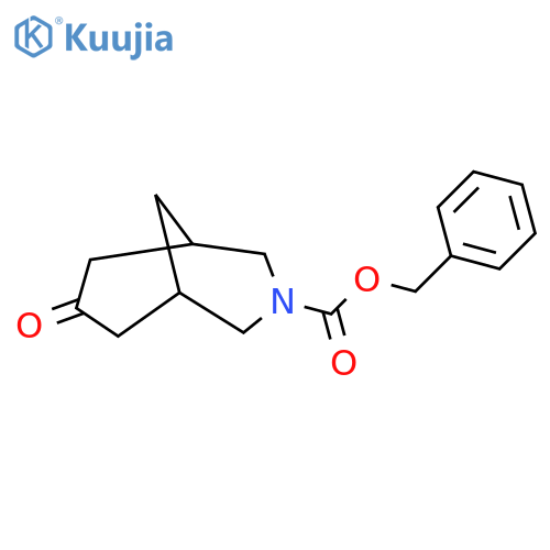 Benzyl 7-oxo-3-azabicyclo[3.3.1]nonane-3-carboxylate structure