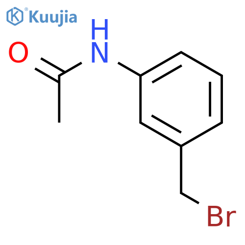 N-3-(Bromomethyl)phenyl-acetamide structure