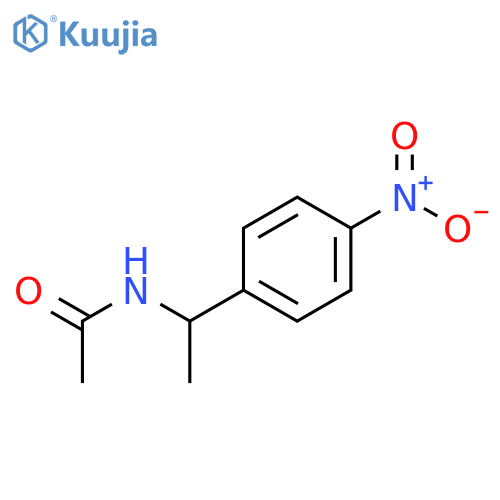 N-1-(4-Nitrophenyl)ethylacetamide structure