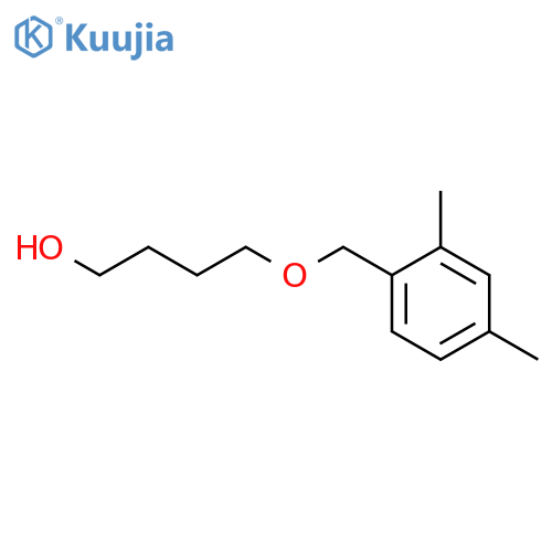 4-(2,4-Dimethylbenzyl)oxybutan-1-ol structure