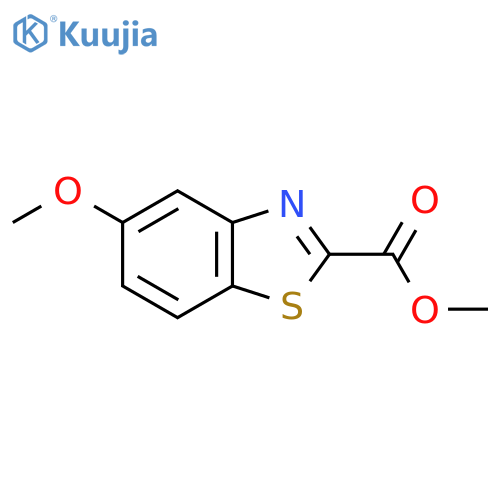 Methyl 5-methoxy-1,3-benzothiazole-2-carboxylate structure
