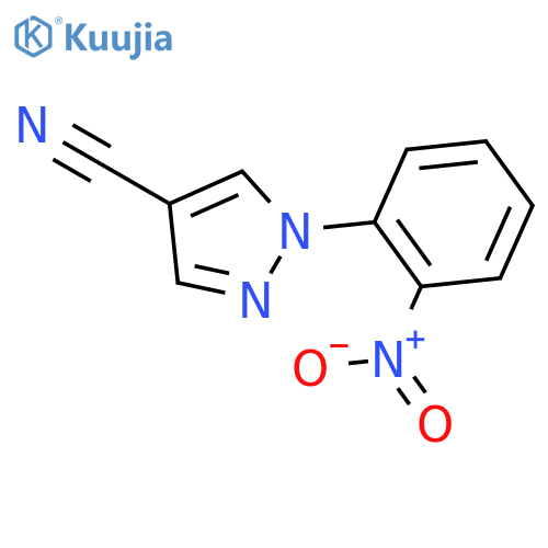 1-(2-Nitrophenyl)-1H-pyrazole-4-carbonitrile structure