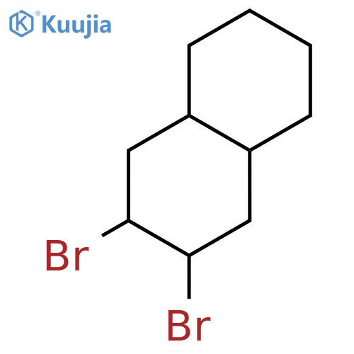 Naphthalene,2,3-dibromodecahydro- structure