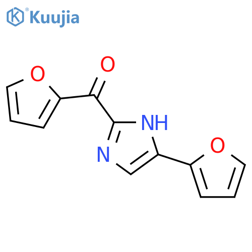 2-(2-Furoyl)-4(5)-(2-furanyl)-1H-imidazole structure