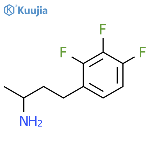 4-(2,3,4-trifluorophenyl)butan-2-amine structure