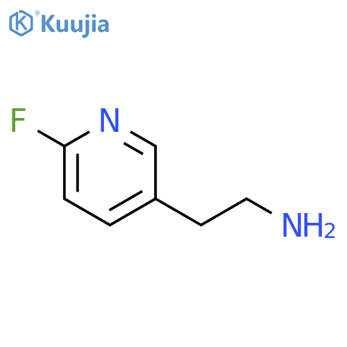 3-Pyridineethanamine, 6-fluoro- structure
