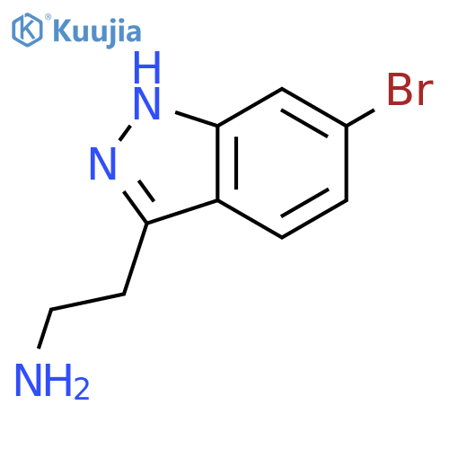 2-(6-Bromo-1H-indazol-3-yl)ethanamine structure