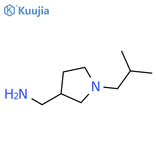 (1-isobutylpyrrolidin-3-yl)methylamine structure