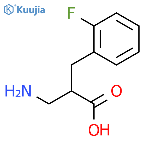 a-(Aminomethyl)-2-fluorobenzenepropanoic Acid structure