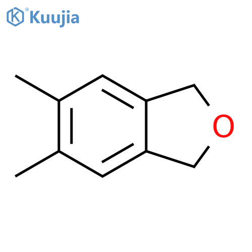 Isobenzofuran, 1,3-dihydro-5,6-dimethyl- structure
