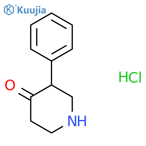 3-Phenylpiperidin-4-one hydrochloride structure