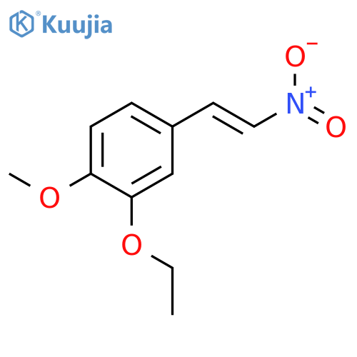 2-ethoxy-1-methoxy-4-(2-nitroethenyl)benzene structure
