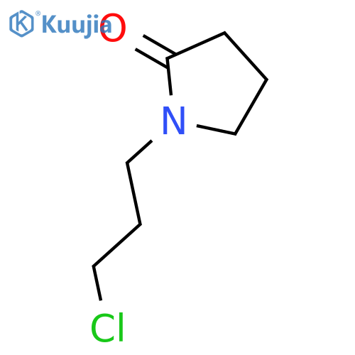 1-(3-chloropropyl)pyrrolidin-2-one structure