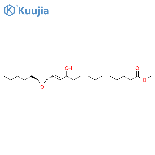 Methyl 14(S),15(S)-Epoxy-11(R,S)-hydroxy-5(Z),8(Z),12(E)-Eicosatrienoate structure