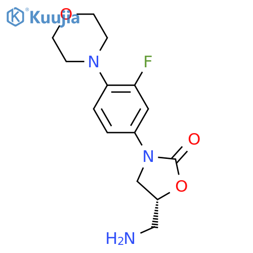 Deacetyl (R)-Linezolid structure