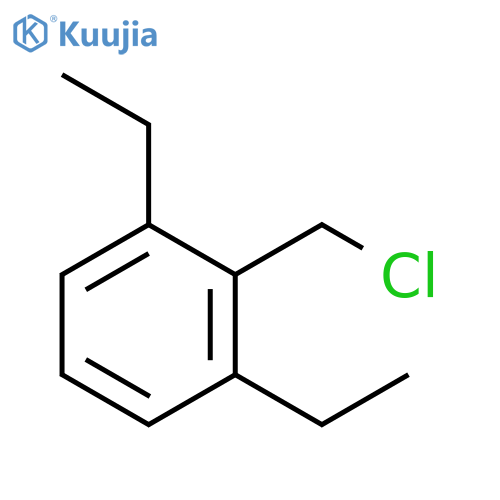 Benzene, 2-(chloromethyl)-1,3-diethyl- structure