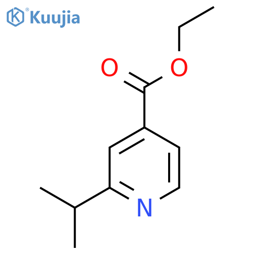 Ethyl 2-isopropylisonicotinate structure