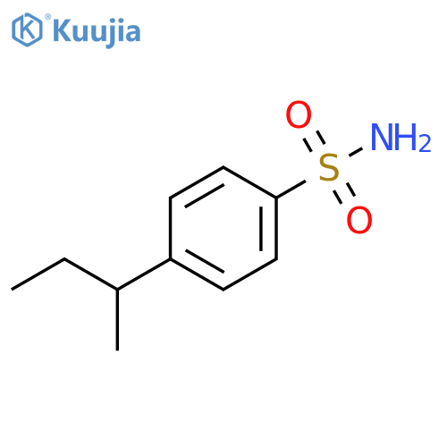 4-(butan-2-yl)benzene-1-sulfonamide structure