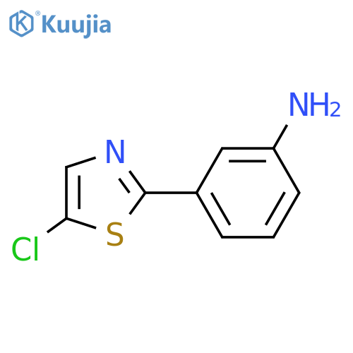 3-(5-Chlorothiazol-2-yl)aniline structure