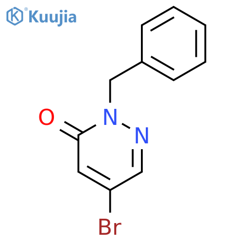 3(2H)-PYRIDAZINONE, 5-BROMO-2-(PHENYLMETHYL)- structure