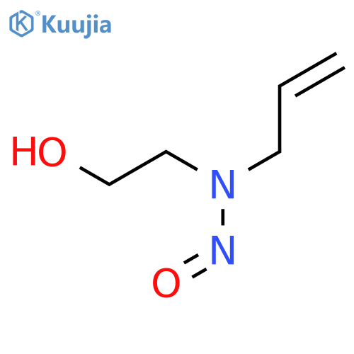 Ethanol,2-(nitroso-2-propen-1-ylamino)- structure