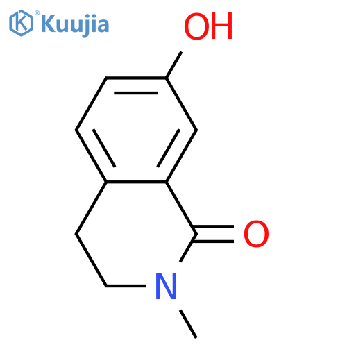 7-hydroxy-2-methyl-3,4-dihydroisoquinolin-1-one structure